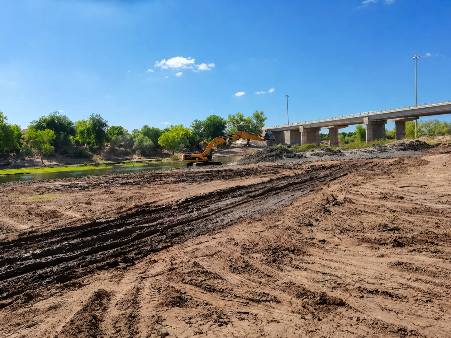 Obra hidroagrícola Cohuibampo — vista 1